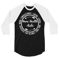 Home Health Aide Personal Support Worker Psw Appre 3/4 Sleeve Shirt | Artistshot