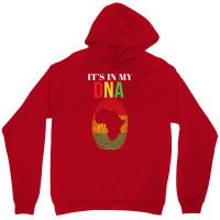 Its In My Dna Black History Fingerprint African Bl Unisex Hoodie | Artistshot