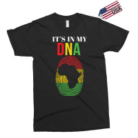 Its In My Dna Black History Fingerprint African Bl Exclusive T-shirt | Artistshot