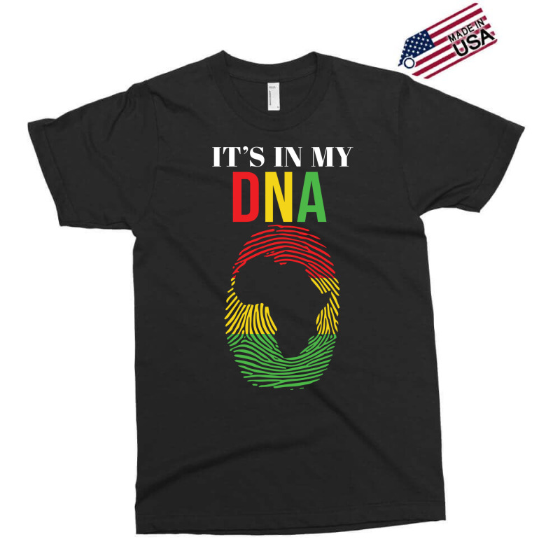 Its In My Dna Black History Fingerprint African Bl Exclusive T-shirt | Artistshot