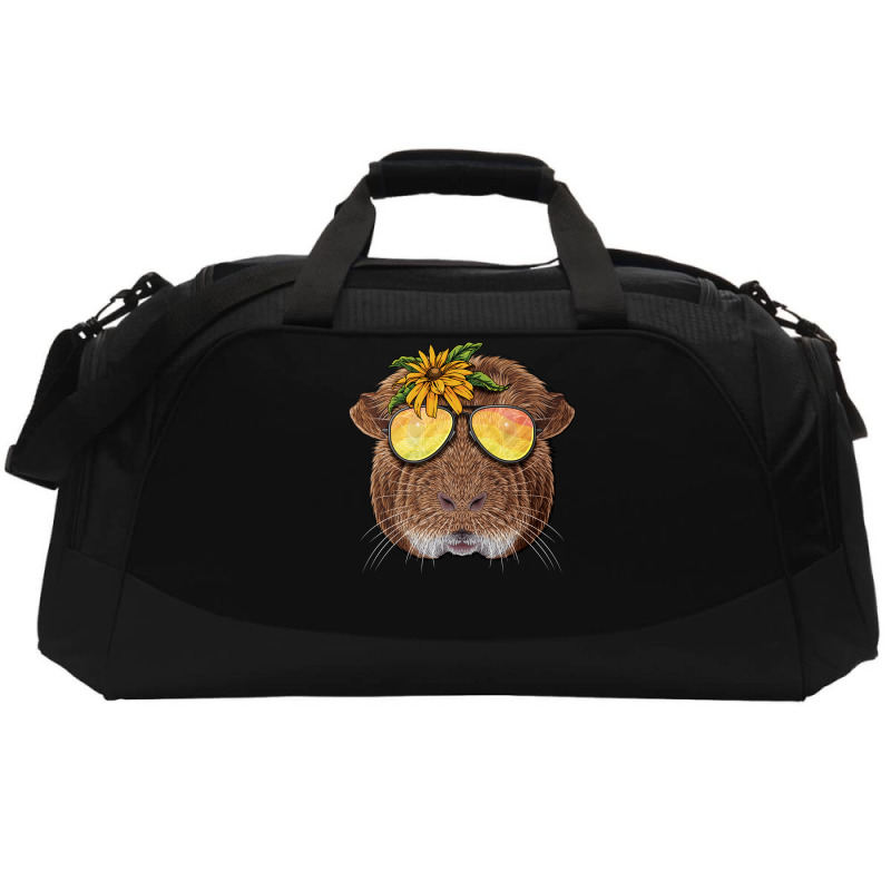 Summer Guinea Pig Tropical Holiday Summer Beach Va Active Duffel | Artistshot