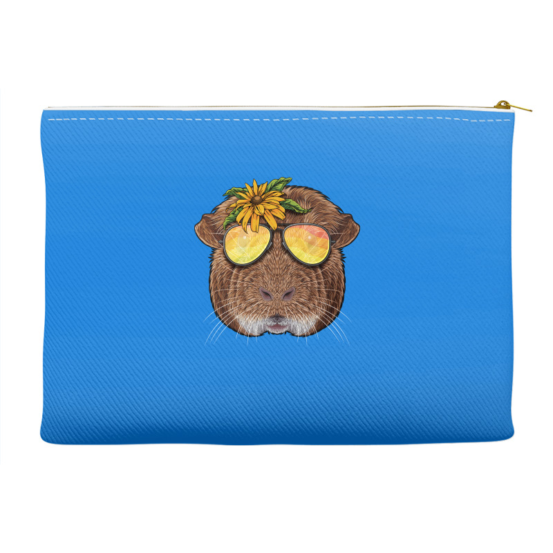 Summer Guinea Pig Tropical Holiday Summer Beach Va Accessory Pouches | Artistshot