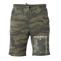 Health Inspector T  Health Inspector Factors Daily Fleece Short | Artistshot