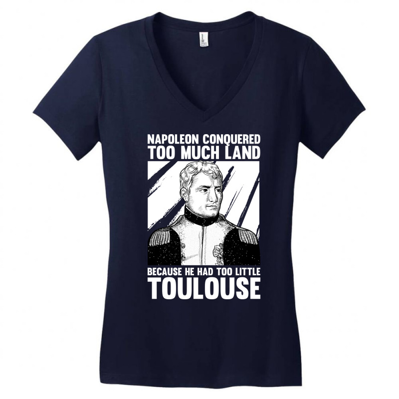 Napoleonic French Revolution Joke And Napoleon Bon Women's V-Neck T-Shirt by ntetemukaniu | Artistshot