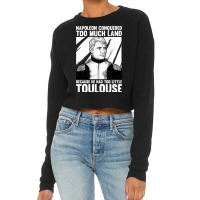 Napoleonic French Revolution Joke And Napoleon Bon Cropped Sweater | Artistshot