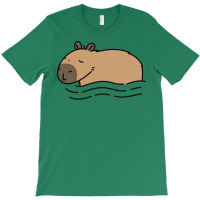 Swimming Capybara Hipster T-shirt | Artistshot