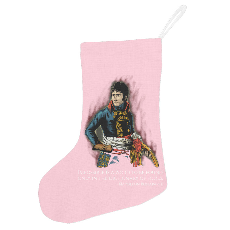 Napoleon Bonaparte French History Motivational Ins Holiday Stocking | Artistshot