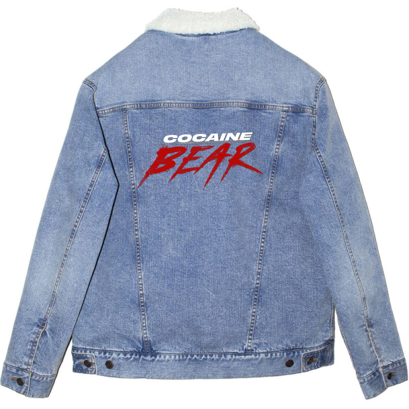 Cocaine Bear Unisex Sherpa-lined Denim Jacket | Artistshot