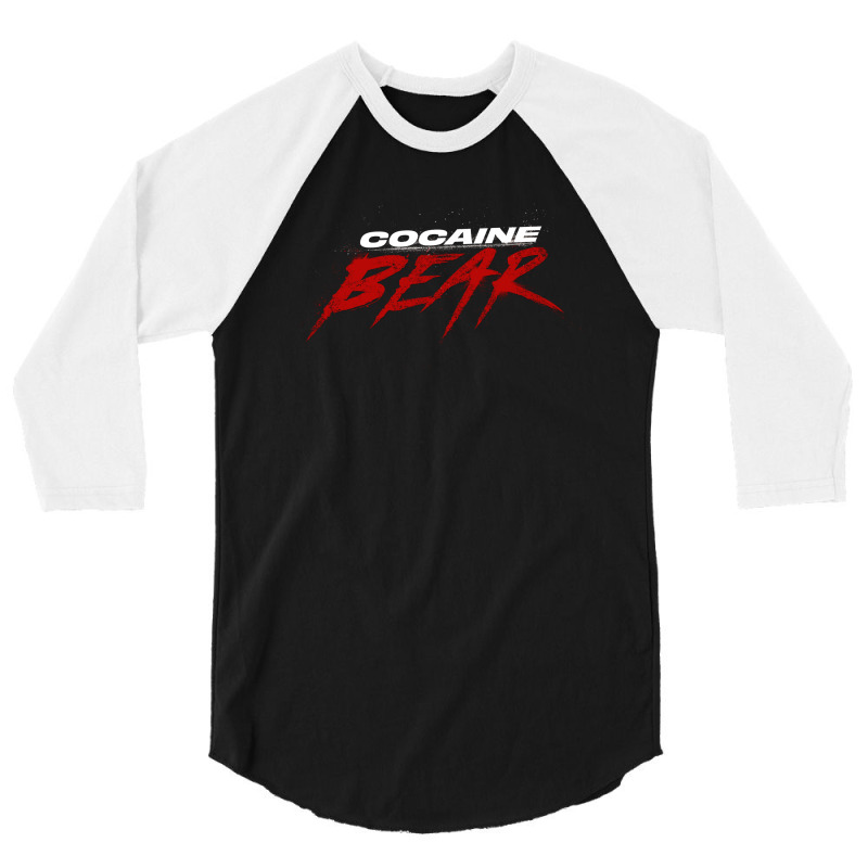 Cocaine Bear 3/4 Sleeve Shirt | Artistshot