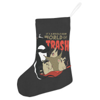 World Of Trash Funny Trash Eating Rodents And A Te Holiday Stocking | Artistshot