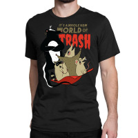 World Of Trash Funny Trash Eating Rodents And A Te Classic T-shirt | Artistshot