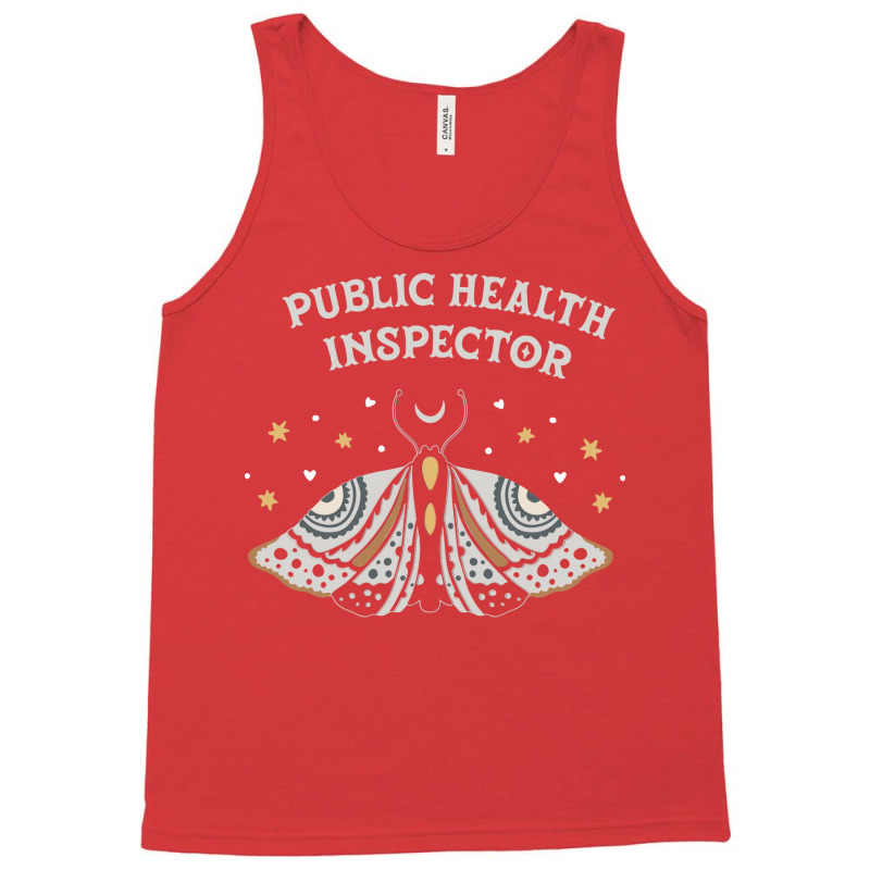 Public Health Inspector Boho Butterfly Design Tank Top by gurevamelvod | Artistshot