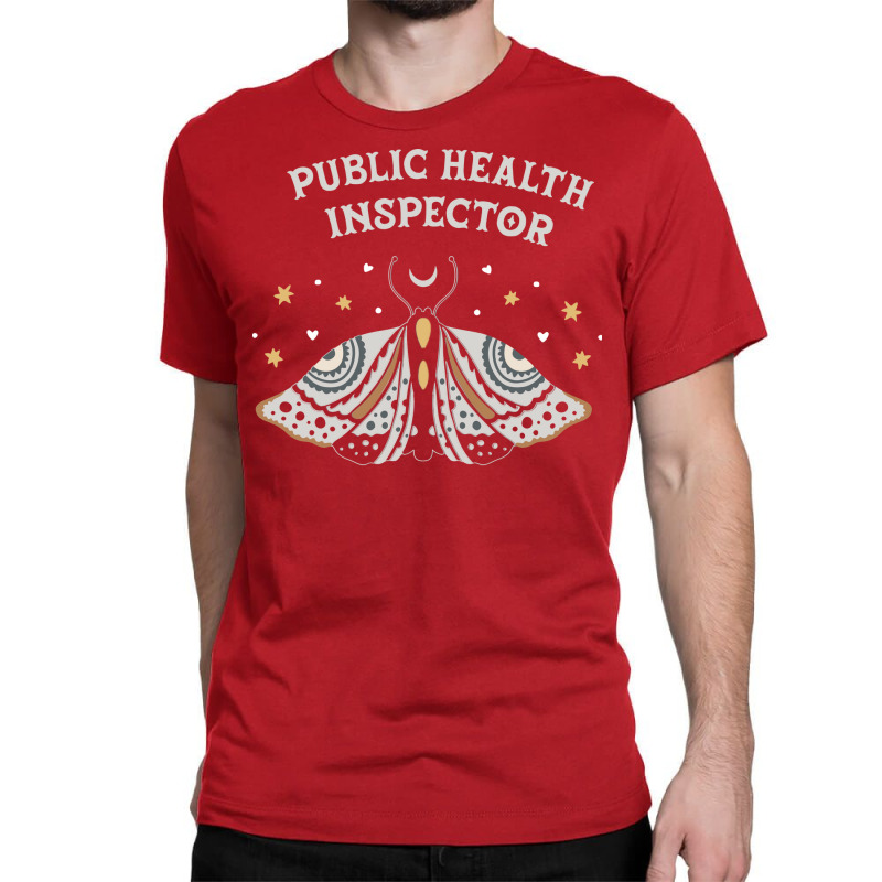 Public Health Inspector Boho Butterfly Design Classic T-shirt by gurevamelvod | Artistshot