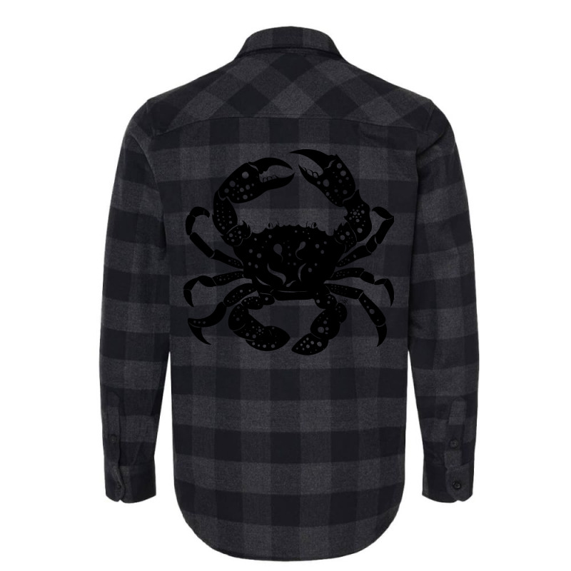 Huichol Crab Green Flannel Shirt | Artistshot