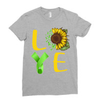 Love Mental Health Awareness Sunflower Trending Ladies Fitted T-shirt | Artistshot