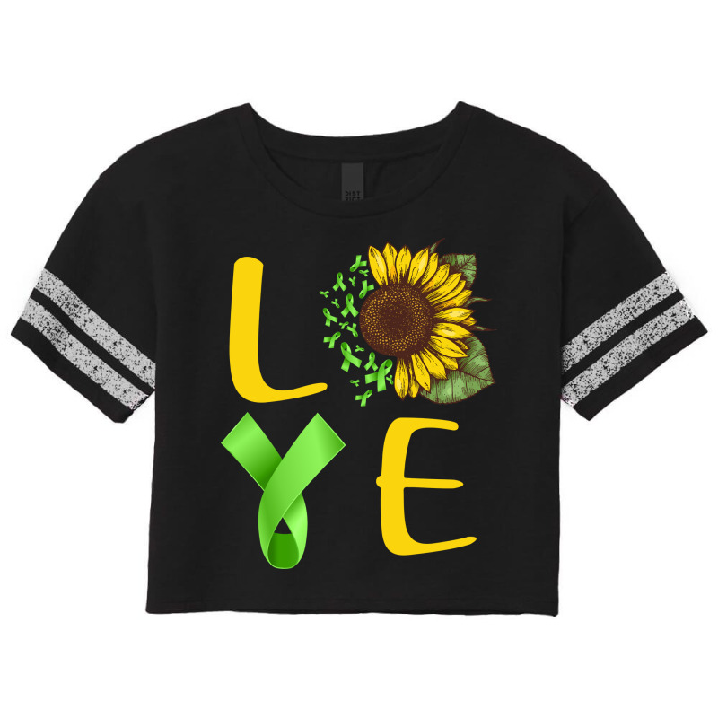 Love Mental Health Awareness Sunflower Trending Scorecard Crop Tee by lumnmevljac | Artistshot