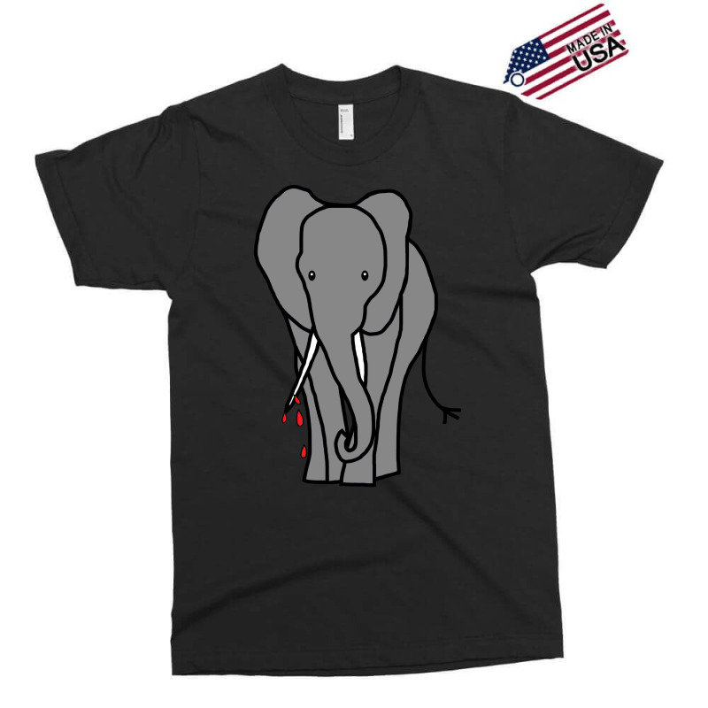 Animals With Sharp Teeth Elephant Nostalgia Exclusive T-shirt | Artistshot