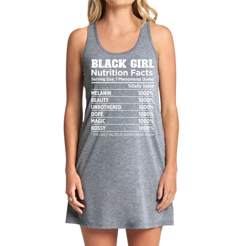 Black Girl Nutrition Love Tank Dress by carpiehuliqs | Artistshot