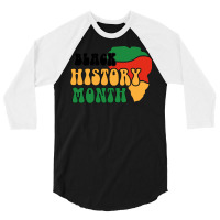 Black History Month Humor Cool 3/4 Sleeve Shirt | Artistshot