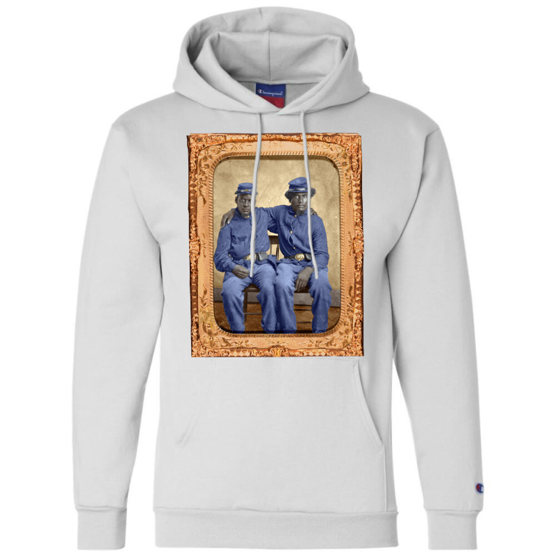 Brothers In Arms Civil War Union Soldiers 1860 Col Champion Hoodie | Artistshot