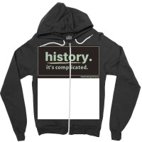 History Its Complicated Brown Boy Zipper Hoodie | Artistshot