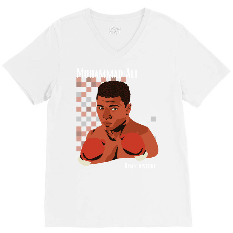 Black History Summer V-Neck Tee by oliviibasscz | Artistshot