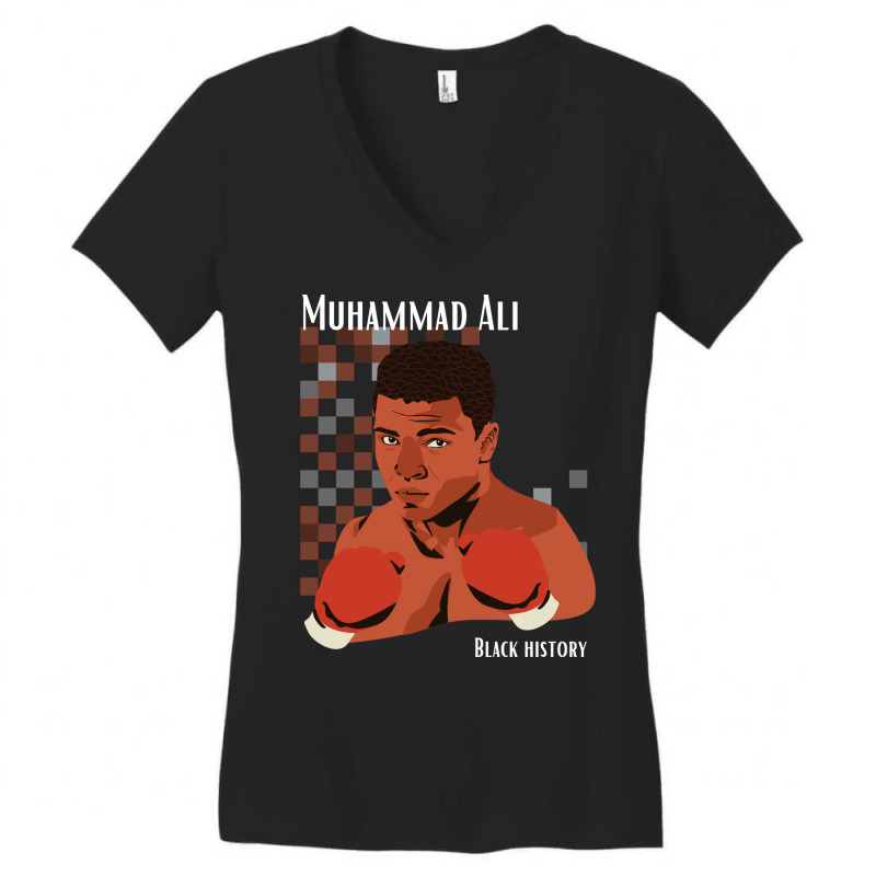 Black History Summer Women's V-Neck T-Shirt by oliviibasscz | Artistshot