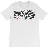 Penguin Waddle In Halloween Horror Pumpkin Ghost C T-shirt | Artistshot