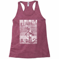 With A Turned Thumb Pollice Verso Roman Gladiator Racerback Tank | Artistshot