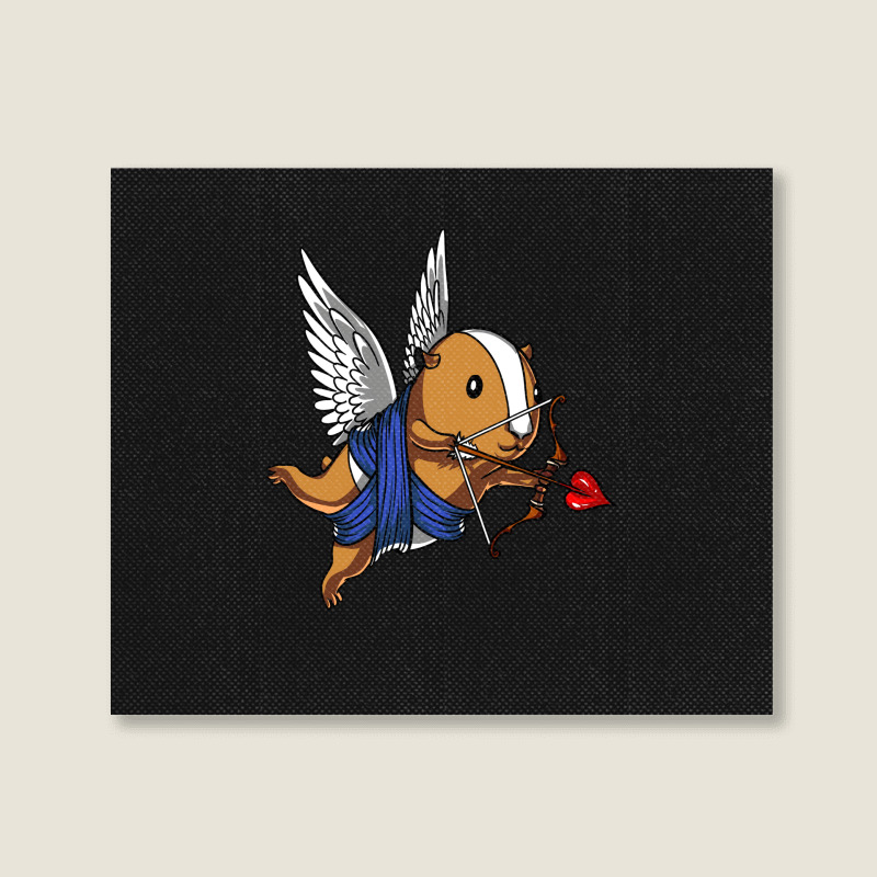 Guinea Pig Cupid Summer Landscape Canvas Print | Artistshot