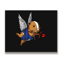 Guinea Pig Cupid Summer Metal Print Horizontal | Artistshot