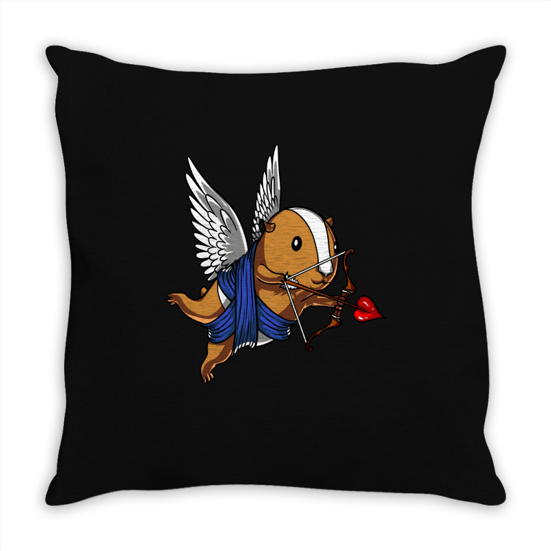 Guinea Pig Cupid Summer Throw Pillow | Artistshot