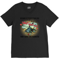 Apache Helicopter Valentine Funny Humor Humor V-neck Tee | Artistshot