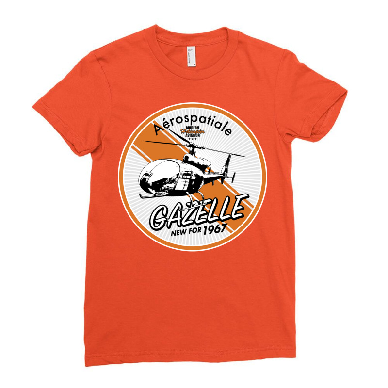 Gazelle Helicopter Aesthetic Ladies Fitted T-Shirt by kipgenarguinc | Artistshot