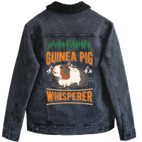 Guinea Pig Whisperer Nature Unisex Sherpa-lined Denim Jacket | Artistshot