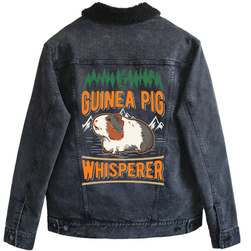 Guinea Pig Whisperer Nature Unisex Sherpa-lined Denim Jacket | Artistshot