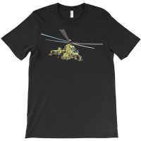 Cartoon Military Helicopter Vintage T-shirt | Artistshot