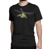 Cartoon Military Helicopter Vintage Classic T-shirt | Artistshot