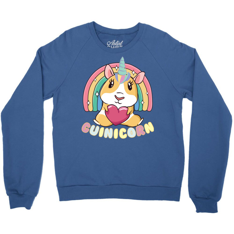 Guinea Pig Guinicorn Cute Pet Quote Crewneck Sweatshirt | Artistshot