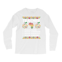 Teacherblack Women Teacher Afro Retro Black Histor Long Sleeve Shirts | Artistshot