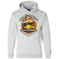 Combat Veteran Chinook Helicopter Green Champion Hoodie | Artistshot