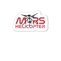 Mars Helicopter Ingenuity Retro Travel Sticker | Artistshot