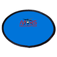 Mars Helicopter Ingenuity Retro Travel Oval Patch | Artistshot