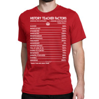 History Teacher T  History Teacher Factors Daily G Classic T-shirt | Artistshot