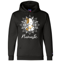 Guinea Pig Yoga Funny Guinea Pig Gift Aesthetic Champion Hoodie | Artistshot