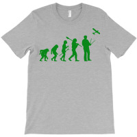 Modeling Airplane Evolution Gift Retro T-shirt | Artistshot