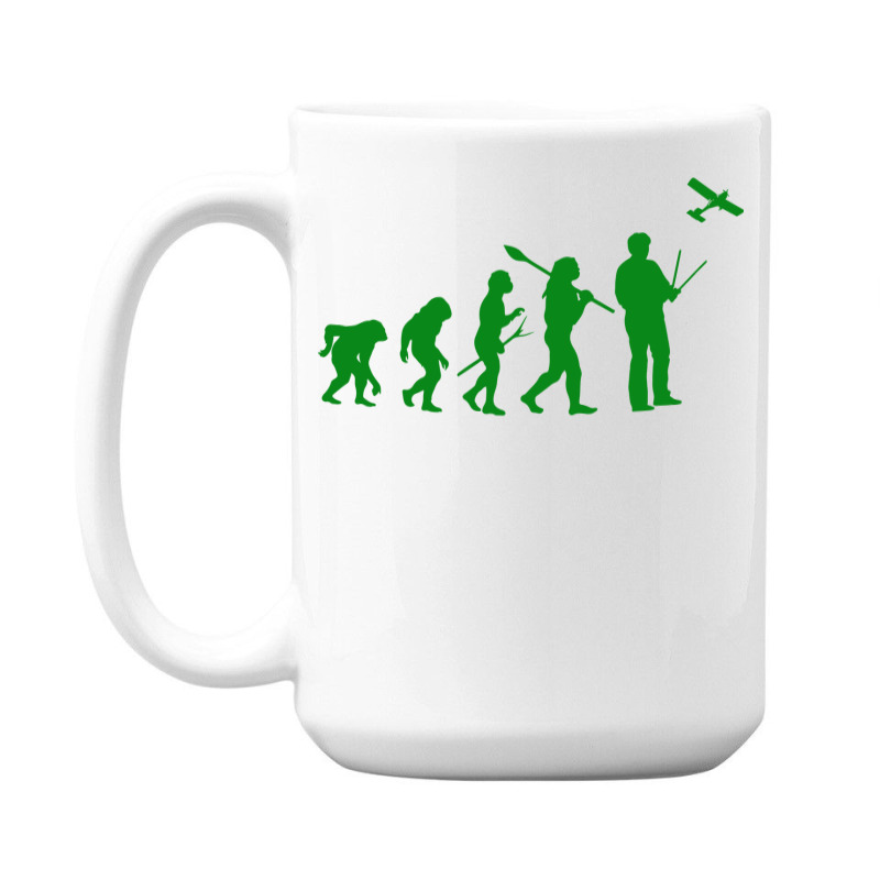 Modeling Airplane Evolution Gift Retro 15 Oz Coffee Mug | Artistshot