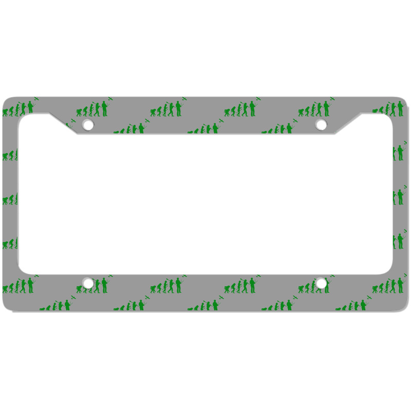 Modeling Airplane Evolution Gift Retro License Plate Frame | Artistshot