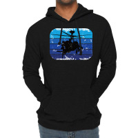 Helicopter Vintage Style Retro Lightweight Hoodie | Artistshot