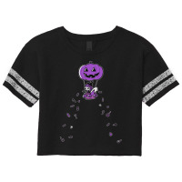 Trick Or Treat Cute Vintage Scorecard Crop Tee | Artistshot